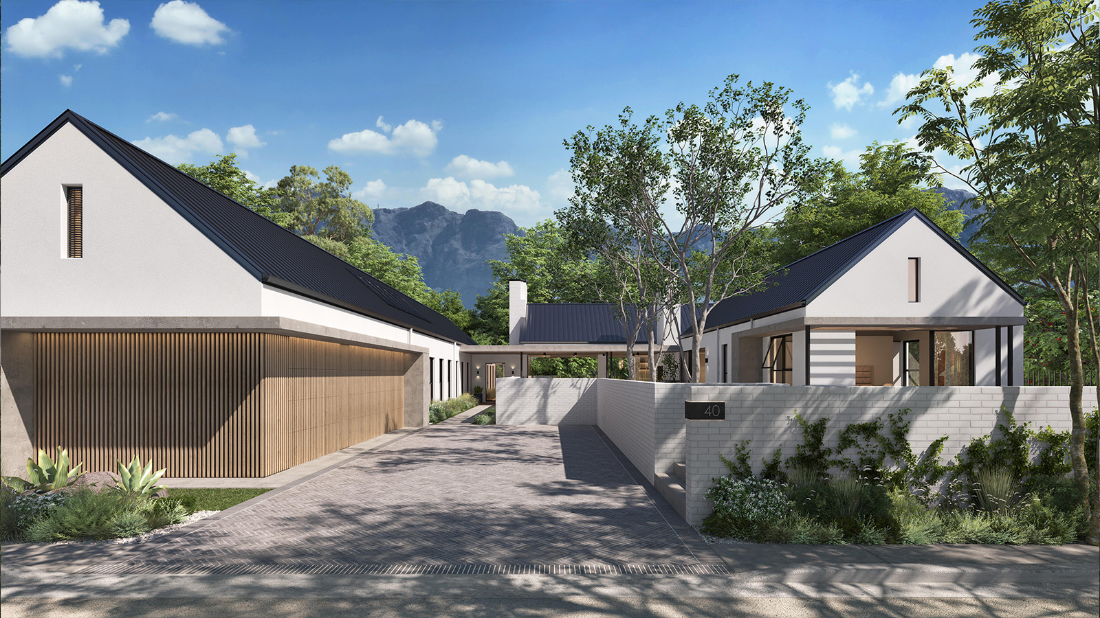Residence 5 front view